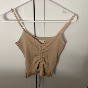 Nude tank top